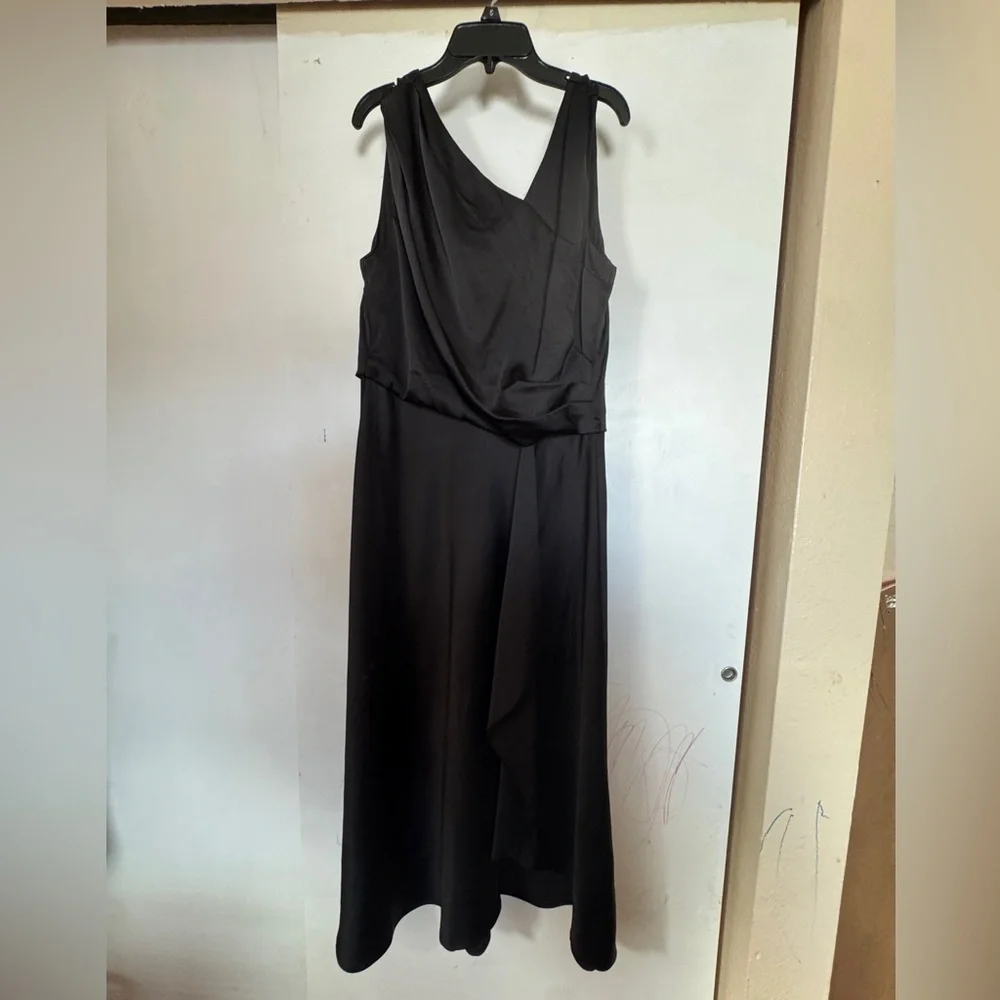 BHLDN/Anthropologie Sleeveless Midi Dress with a Wrap Feature. - Picture 1 of 10